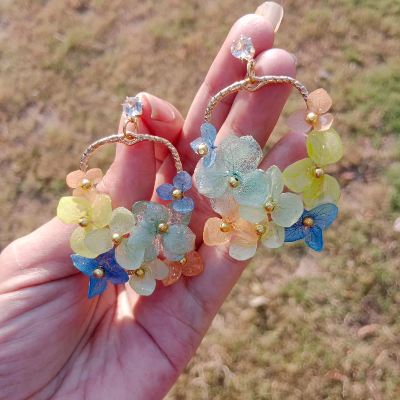 Pastel Petal Dream Earrings